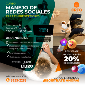 Taller Manejo de Redes Sociales (para emprendedores)