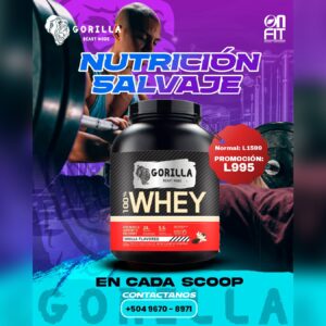 Proteina 100% WHEY GORILLA 2 LB