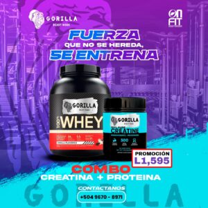 COMBO GORILLA Creatina + Proteina