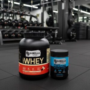 🔥 Combo Gorilla 🔥 100% Whey Protein 5 LB + Creatina GORILLA